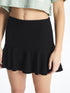 LC Waikiki Women's Waist Zipper Plain Skirt with Shorts